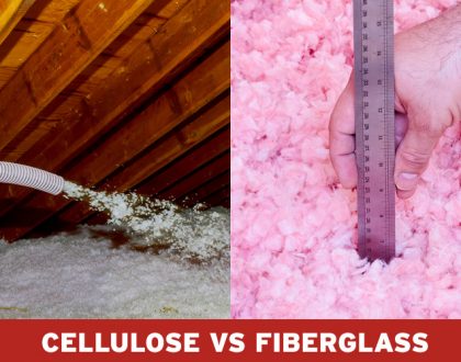 Cellulose vs Fiberglass Insulation